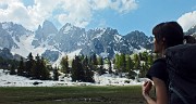 19 vista spettacolare sul Cimon della Bagozza...